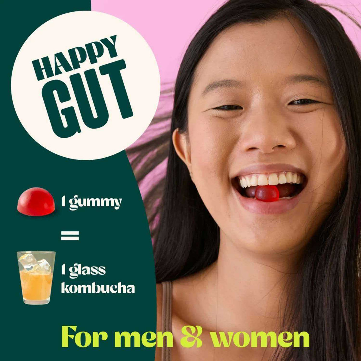 GutGlow™ Probiotic Gummies - LunaGlow