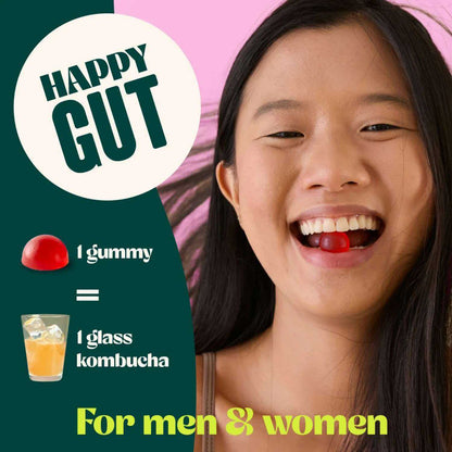GutGlow™ Probiotic Gummies - LunaGlow