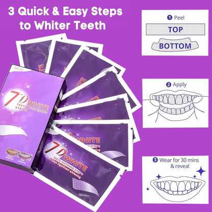 LunaSmile Purple Whitening Strips - LunaGlow