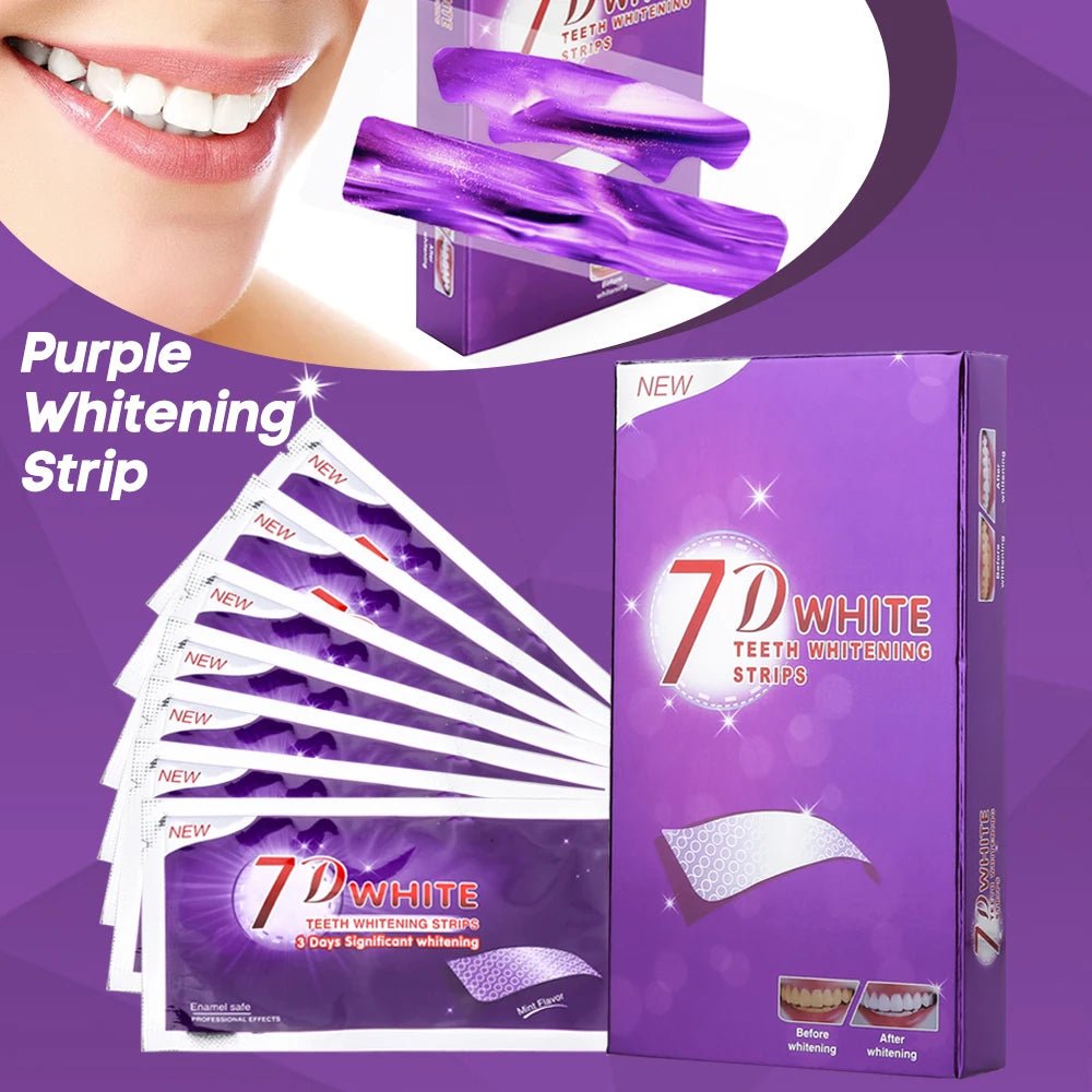 LunaSmile Purple Whitening Strips - LunaGlow