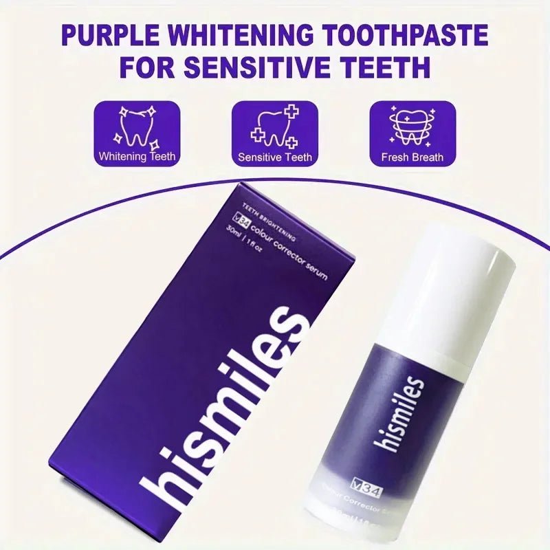 Purple Whitening Toothpaste - LunaGlow